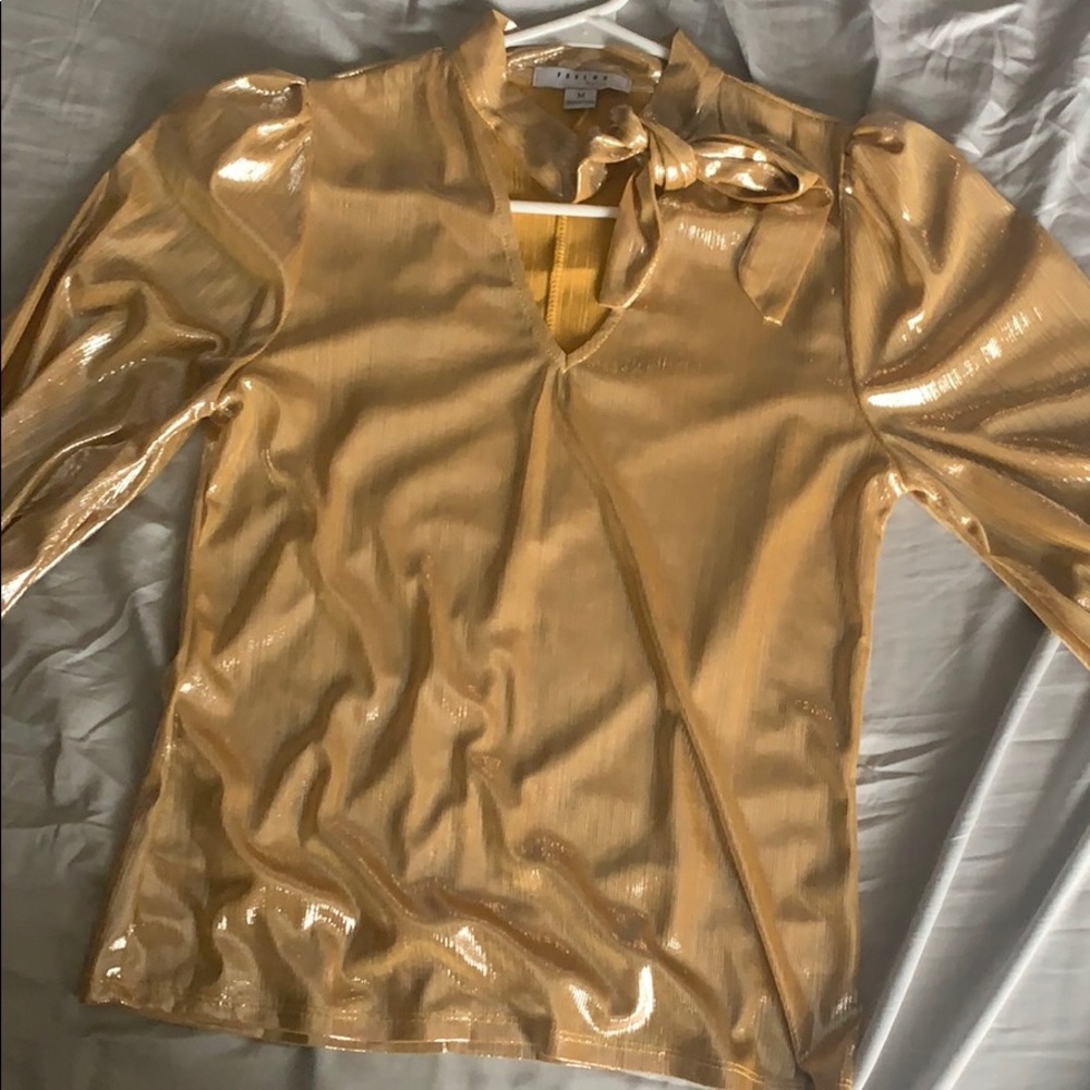 Gold Blouse